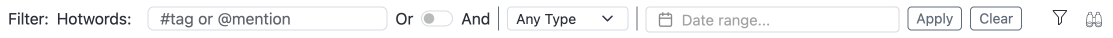 The Filter Bar